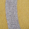 Nattiot - Nolan Curcuma Rond Vloerkleed Van Gevlochten Wol - Diameter 120cm