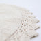 Nattiot - Perla Ecru Rond Vloerkleed Voor Kinderkamer - Tapijt ∅ 110 cm
