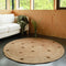 Nattiot - Siska Rond Jute Vloerkleed/Tapijt - Diameter 140cm