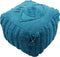 Nattiot - Siva Pouf Voor Kinderen - Bohème Saphire - 40x40x30CM