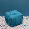 Nattiot - Siva Pouf Voor Kinderen - Bohème Saphire - 40x40x30CM