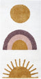 Nattiot - Sunshine Rainbow Vloerkleed Voor Kinderkamer - 80 x 150 cm