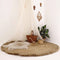 Nattiot - Terra Rond Jute Vloerkleed Met Franjes - Diameter 140cm