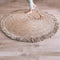 Nattiot - Terra Rond Jute Vloerkleed Met Franjes - Diameter 140cm