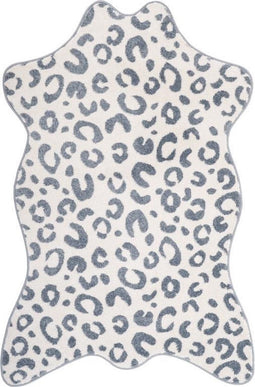 Nattiot - Vloerkleed Bao Silver Blue Voor Kinderkamer - Tapijt 150 x 100 cm