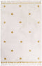 Nattiot - Wooly Lemon Medium Vloerkleed Voor Kinderkamer - Tapijt 120 x 170 cm