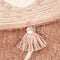 Nattiot - Yva Bohemian Stijl Brown Rond Vloerkleed/Tapijt - ∅ 110 cm