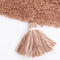 Nattiot - Yva Bohemian Stijl Brown Rond Vloerkleed/Tapijt - ∅ 110 cm