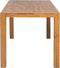 NATURA - Eettafel - Lichte houtkleur - 85 x 180 cm - Eikenhout