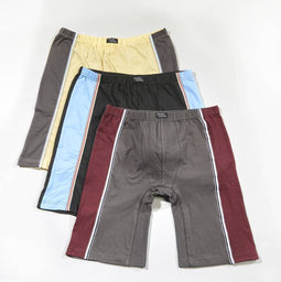 Natural Cotton Retrobroek op knielengte, in verpakking van 3, maat 2XL