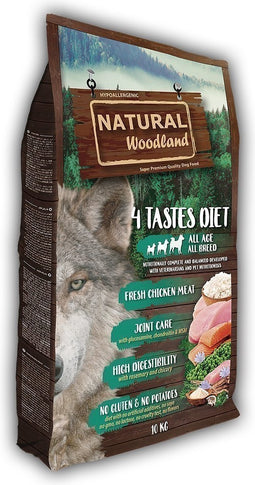 Natural Greatness - Natural Woodland 4 Tastes Diet Hondenvoer