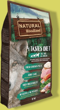 Natural Greatness - Natural Woodland 4 Tastes Diet Hondenvoer