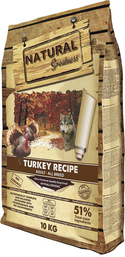 Natural Greatness - Turkey Recipe Hondenvoer