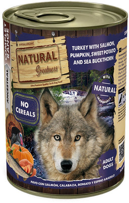 Natural Greatness Turkey / Salmon / Pumpkin / Sweet Potato 400 GR