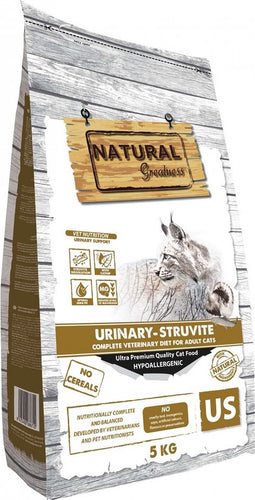 Natural Greatness - Veterinary Diet Cat Urinary Struvite Complete Kattenvoer 5 kg