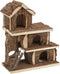 Natural Living Tammo House - Knaagdierhuis - Bruin - 25 x 30 x 12 cm
