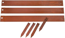 Nature Borderrand 3 st 91,4x10,2 cm cortenstaal