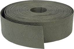 Nature - Borderrand op rol - 12cm x 24m - 5mm dik - grijs - perkrand met textuur