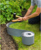 Nature - Borderrand op rol - Grijs - 7,5cm x 10m - 3mm dik - flexibel