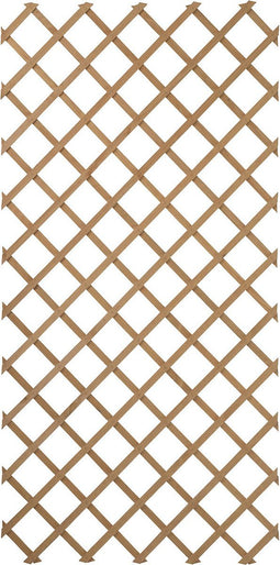 Nature - Houten klimrek (bruin) - 1 x 2m - FSC