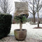 Nature - Jute afdekhoes - 1m x Ø75cm - Natuurlijke winterbescherming