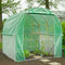 Nature - Kas - Tuintunnel met bodemframe - H200 x 200 x 200cm - Groen