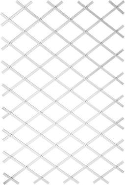 Nature - Kunststof klimrek (rekbaar) - 0,5 x 1,5m - wit