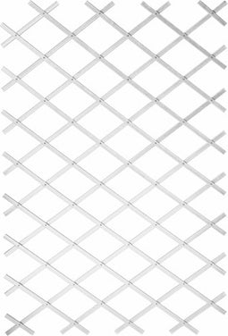 Nature - Kunststof klimrek (rekbaar) - 1 x 2m - wit