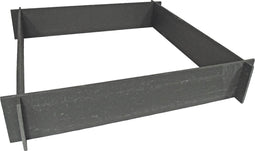 Nature - Kweekbakborderrand - 19 x 100 x 100cm - vierkante meter tuin