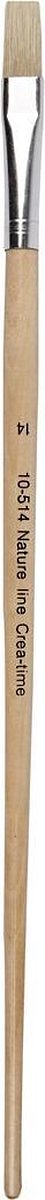 Nature Line Varkensharen Kwast , 14 , 12 stuks