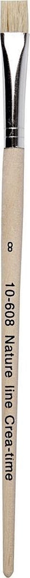 Nature Line Varkensharen Kwast , 8 , 12 stuks