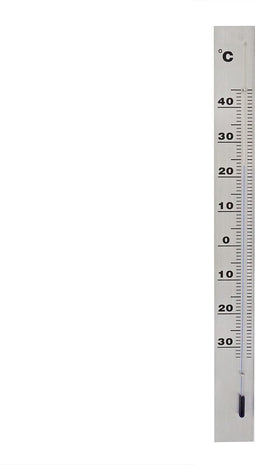 Nature - Muurthermometer - Aluminium - thermometer