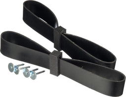 Nature Rubber/Canvas Boomband - Klim-En Geleide Artikel - 0.4x3.8x60 cm Zwart 2 stuks