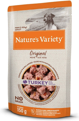Nature's Variety - Original Mini Turkey 8 x 150 gram Hondenvoer.