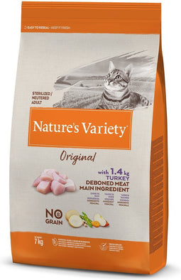 Nature's Variety - Original Sterilized Turkey No Grain Kattenvoer.