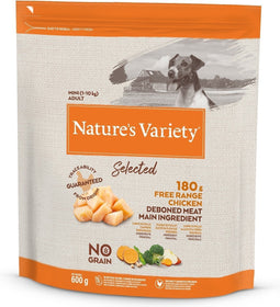 Nature's Variety - Selected Adult Mini Free Range Chicken No Grain Hondenvoer.