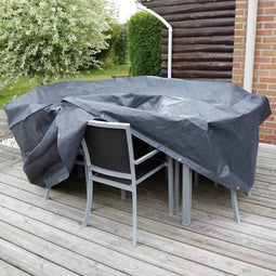 Nature - Tuinmeubelhoes - Beschermhoes voor tafel (rond) - H70 x Ø118cm
