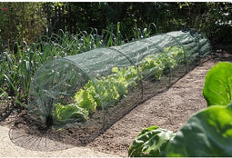 Nature - Tuintunnelset (2-in-1: folie + net) - 45 x 60 x 300cm