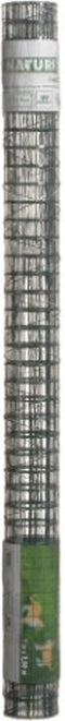 Nature - Verzinkt staal gaas - 1 x 5m - Groen - 25 x 25mm mazen