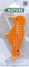 Nature - Wandthermometer - vink - oranje