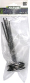 Nature Worteldoek/gronddoekpennen - 5x - verzinkt metaal - 20 x 6,3 cm - gronddoeken bevestigen