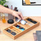 Natuurlijk bamboe Brillen doos Zonnebrillen Zonnebril/ Leesbrillen Doos Opbergdoos Lade Display Showcase Organizer Box