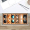 Natuurlijk bamboe Brillen doos Zonnebrillen Zonnebril/ Leesbrillen Doos Opbergdoos Lade Display Showcase Organizer Box