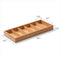 Natuurlijk bamboe Brillen doos Zonnebrillen Zonnebril/ Leesbrillen Doos Opbergdoos Lade Display Showcase Organizer Box