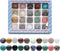 Natuurlijke rotsen set - 20 stuks - Decoratieve steen collectie - Mineralen - Felle kleuren