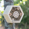Natuurmonumenten Insectenhuis Zeshoek - Nestkast - Small - Stevig hout - Natuurlijk - Bijen