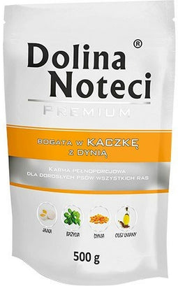 Natvoer Dolina Noteci Premium Kalfsvlees Eend Pompoen Varken 500 L 500 g
