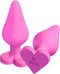 Naughty candy heart - be mine - Buttplug - Blush