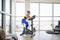 Nautilus U628 Ergometer met Explore the World Hometrainer