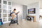 Nautilus U628 Ergometer met Explore the World Hometrainer